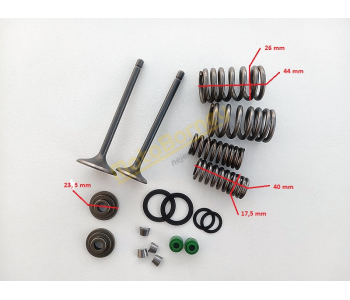 Sada ventilů a pružin na čtyřkolku 200, 250