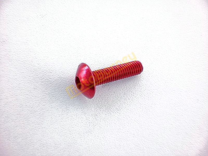 Šroub červený M5 x 0,8 mm