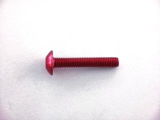 Šroub červený M5 x 0,8 mm