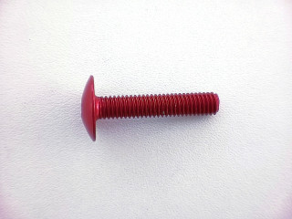 Šroub červený M6 x 30 mm