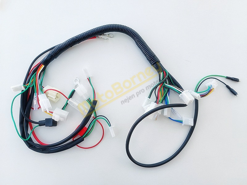 Elektroinstalace na čtyřkolku 110, 125