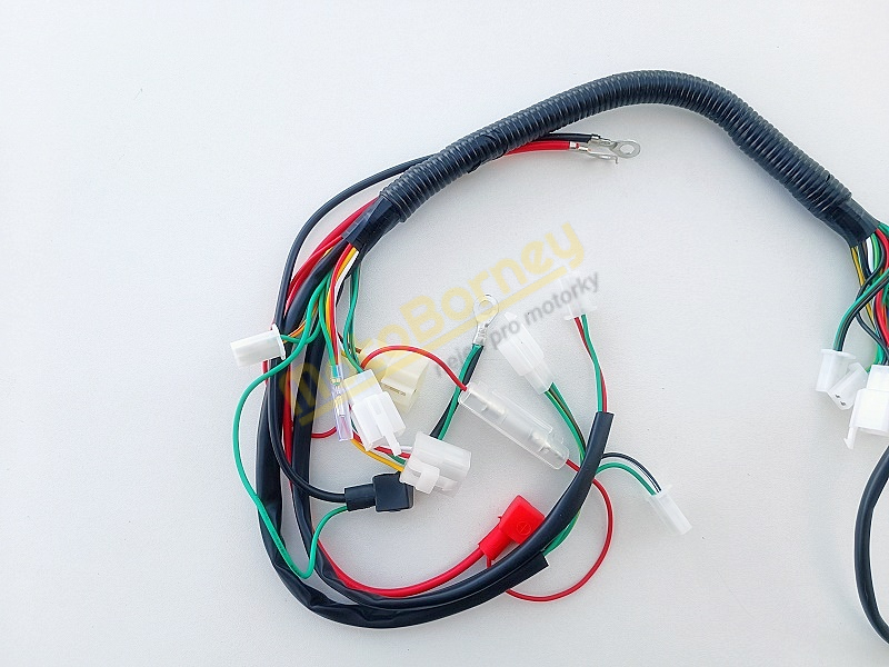 Elektroinstalace na čtyřkolku 110, 125