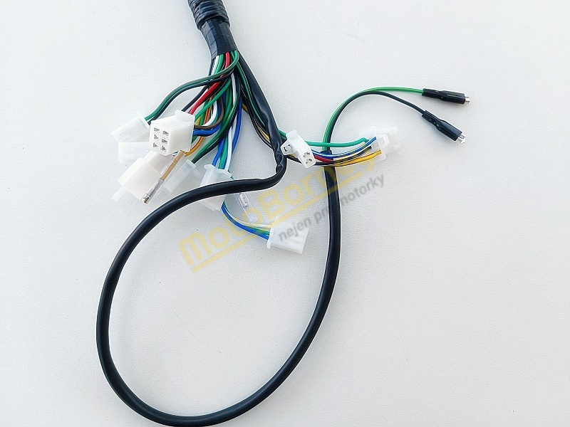 Elektroinstalace na čtyřkolku 110, 125