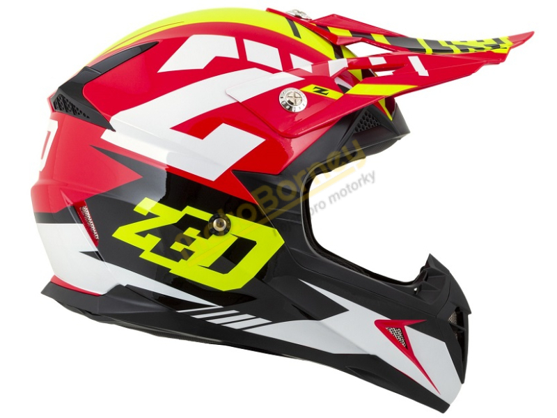 Motokrosová přilba X1.9D Targa, Zed, dětská, velikost S
