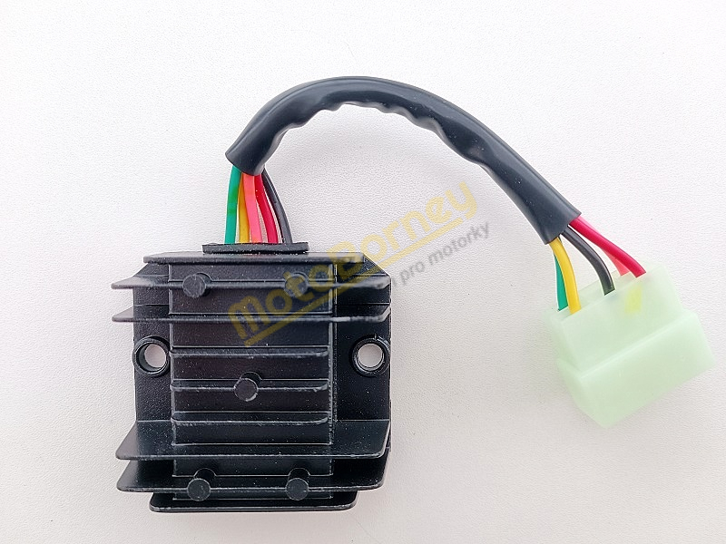 Regulátor dobíjení na skútr,  čtyřkolku, motocykl
