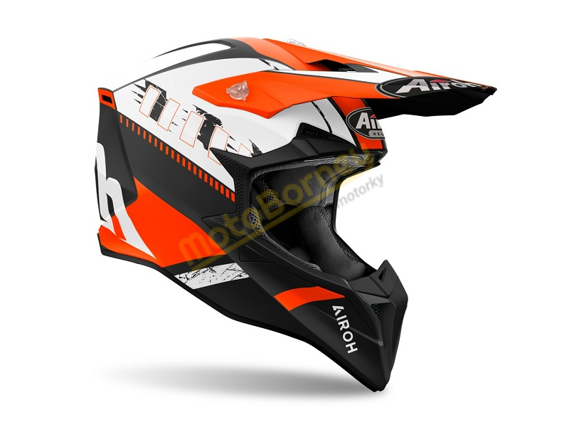 Motokrosová přilba Wraaap Feel, AIROH 2025, matná