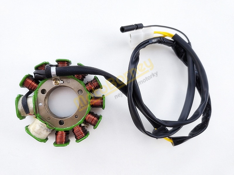 Stator zapalování 11 cívek na skútr, motocykl, čtyřkolku
