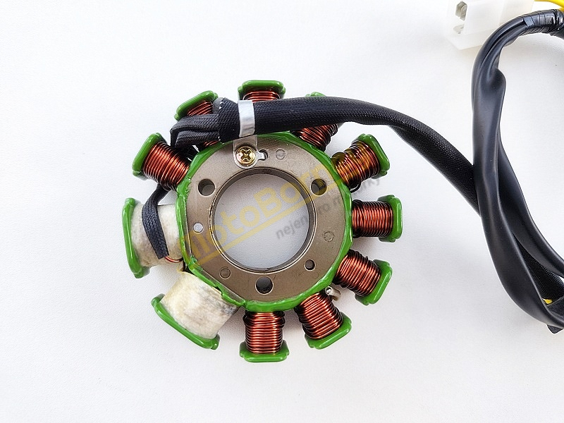Stator zapalování 11 cívek na skútr, motocykl, čtyřkolku