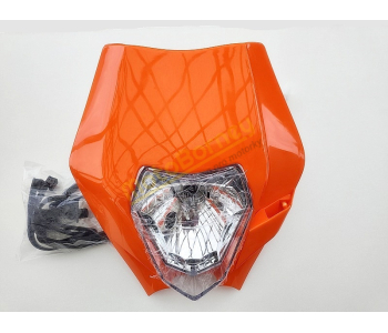 Přední světlo na motocykl