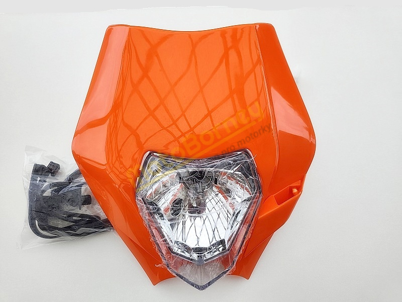 Přední světlo na motocykl