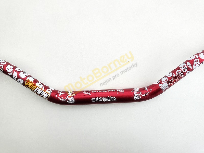 Řídítka červená, 775 mm