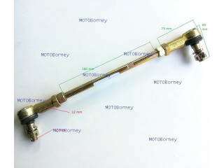 Tyčka řízení na čtyřkolku, střed 108 mm