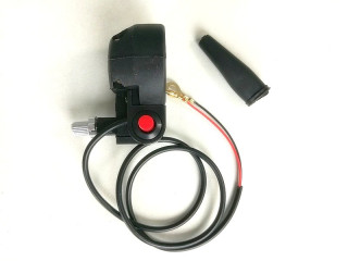 Objímka a vypínač motoru na minibike, minicros, čtyřkolky