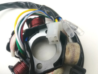 Stator zapalování 6 cívek na skútr, motocykl, čtyřkolku