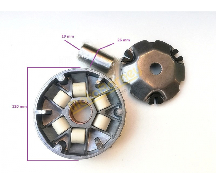 Variátor na skútr Piaggio 125, 150 4T