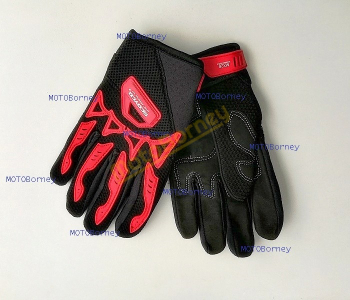 Textilní motorkářské rukavice, vel. XL