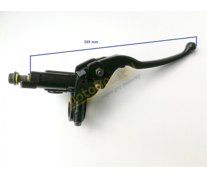 Levá přední brzdová pumpa s páčkou na čtyřkolku