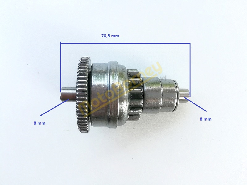 Volnoběžka startéru na skútr 50 4T