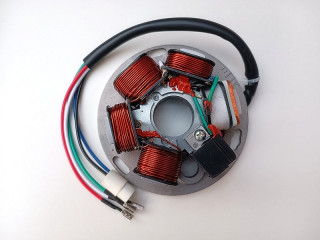 Stator zapalování 5 cívek na skútr Piaggio Vespa