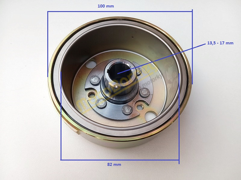 Rotor zapalování na skútr 50 2T